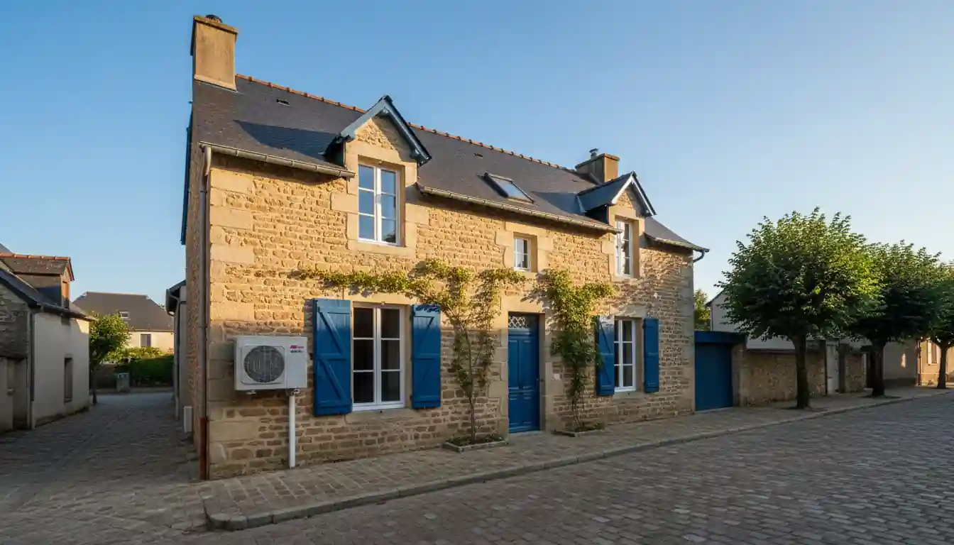 Installation pompe à chaleur à Mansac