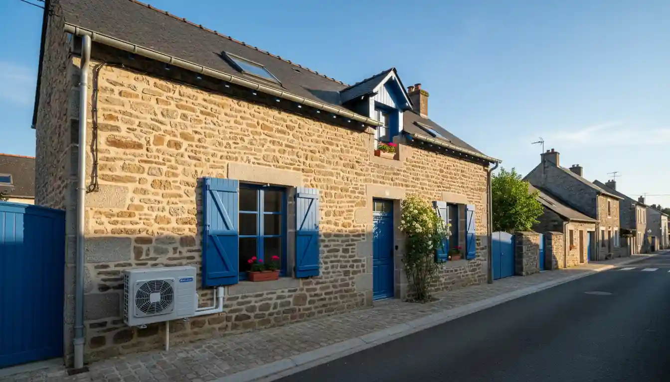 Installation pompe à chaleur à Ussel